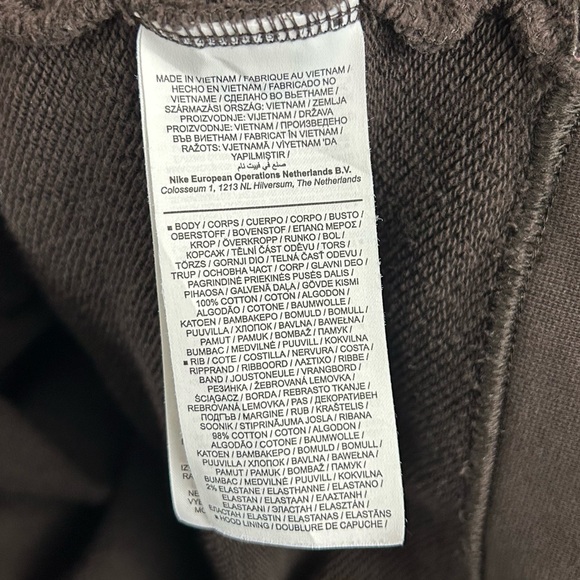 Nike Court Heritage Tennis Loose Fit Sweatshirt Hoodie Size XL - Picture 9 of 12